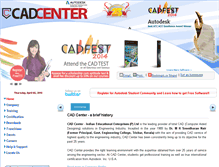 Tablet Screenshot of cadcenter.org
